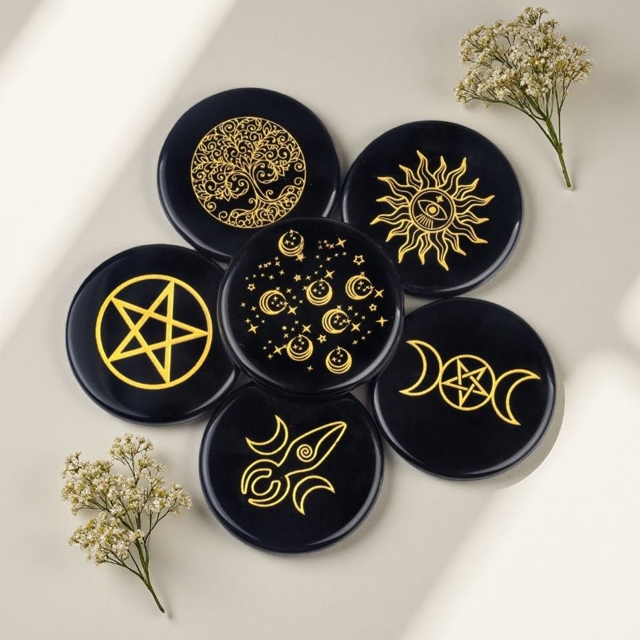 Black Obsidian Coaster